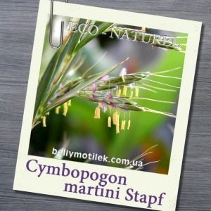 ПАЛЬМАРОЗЫ эфирное масло (Cymbopogon martini Stapf var. motia), Франция, 5 мл